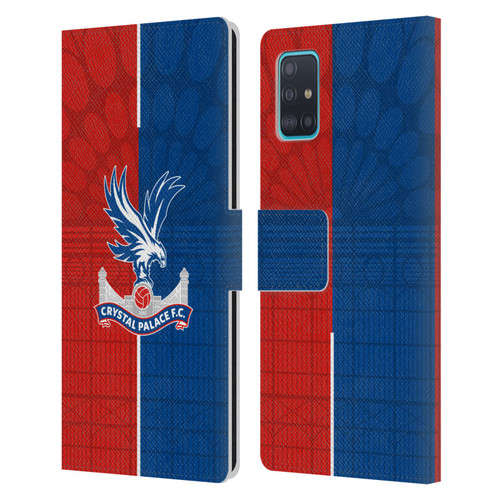 Crystal Palace FC 2023/24 Crest Kit Home Leather Book Wallet Case Cover For Samsung Galaxy A51 (2019)