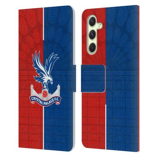 Crystal Palace FC 2023/24 Crest Kit Home Leather Book Wallet Case Cover For Samsung Galaxy A54 5G