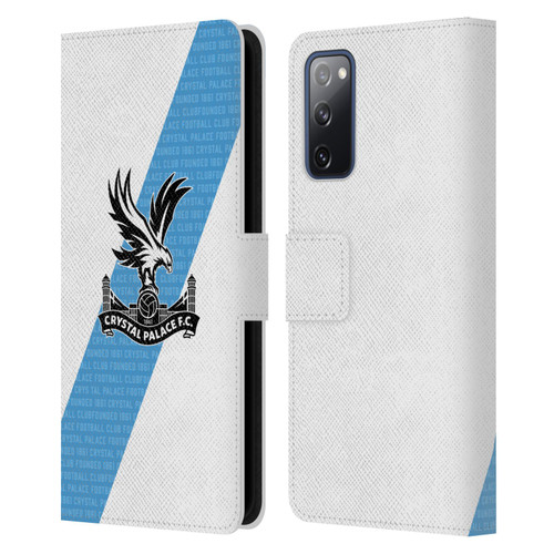 Crystal Palace FC 2023/24 Crest Kit Away Leather Book Wallet Case Cover For Samsung Galaxy S20 FE / 5G