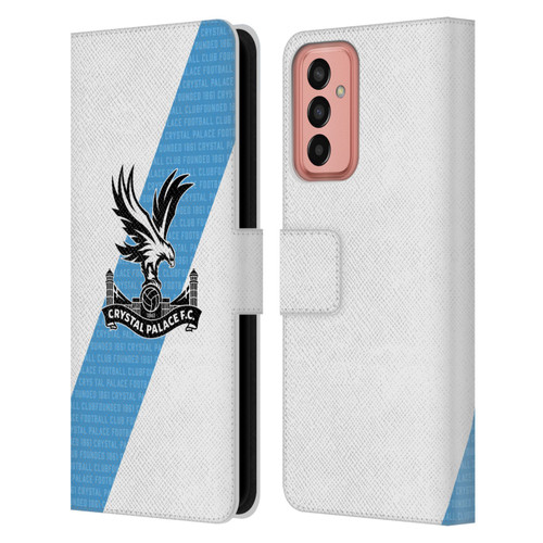 Crystal Palace FC 2023/24 Crest Kit Away Leather Book Wallet Case Cover For Samsung Galaxy M13 (2022)