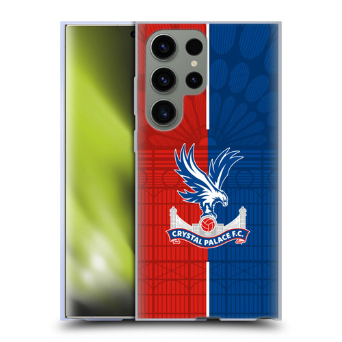 Crystal Palace FC 2023/24 Crest Kit Home Soft Gel Case for Samsung Galaxy S23 Ultra 5G
