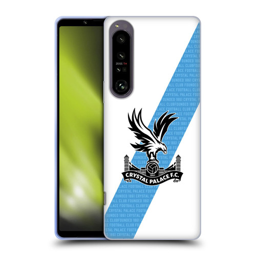 Crystal Palace FC 2023/24 Crest Kit Away Soft Gel Case for Sony Xperia 1 IV