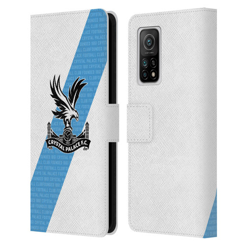 Crystal Palace FC 2023/24 Crest Kit Away Leather Book Wallet Case Cover For Xiaomi Mi 10T 5G