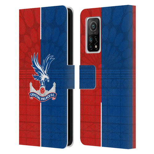 Crystal Palace FC 2023/24 Crest Kit Home Leather Book Wallet Case Cover For Xiaomi Mi 10T 5G