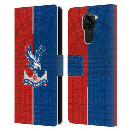Crystal Palace FC 2023/24 Crest Kit Home Leather Book Wallet Case Cover For Xiaomi Redmi Note 9 / Redmi 10X 4G