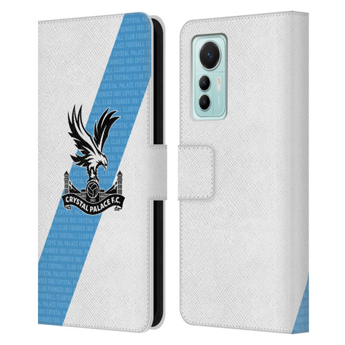 Crystal Palace FC 2023/24 Crest Kit Away Leather Book Wallet Case Cover For Xiaomi 12 Lite