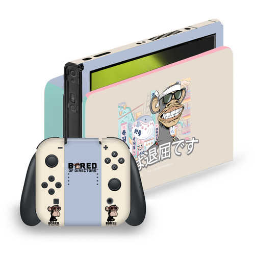 Bored of Directors Art APE #2585 Vinyl Sticker Skin Decal Cover for Nintendo Switch OLED