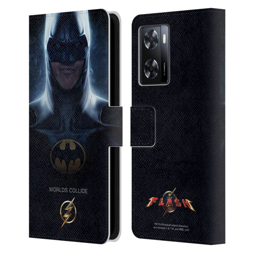 The Flash 2023 Poster Batman Leather Book Wallet Case Cover For OPPO A57s