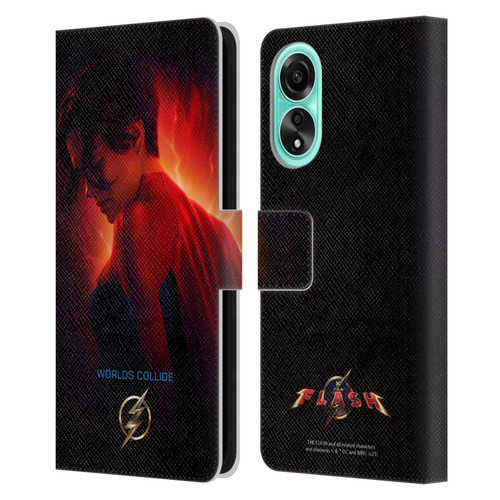 The Flash 2023 Poster Supergirl Leather Book Wallet Case Cover For OPPO A78 5G