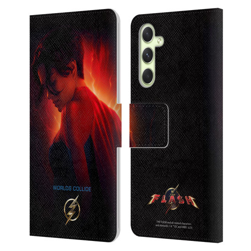 The Flash 2023 Poster Supergirl Leather Book Wallet Case Cover For Samsung Galaxy A54 5G