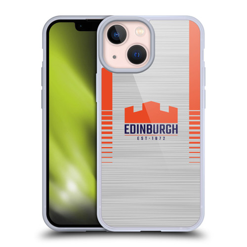 Edinburgh Rugby 2023/24 Crest Kit Away Soft Gel Case for Apple iPhone 13 Mini