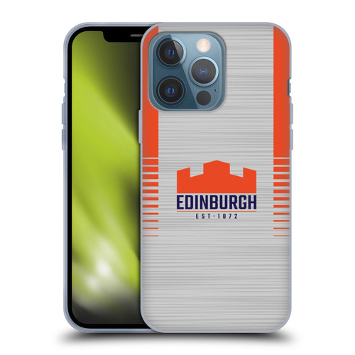 Edinburgh Rugby 2023/24 Crest Kit Away Soft Gel Case for Apple iPhone 13 Pro