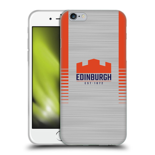 Edinburgh Rugby 2023/24 Crest Kit Away Soft Gel Case for Apple iPhone 6 / iPhone 6s