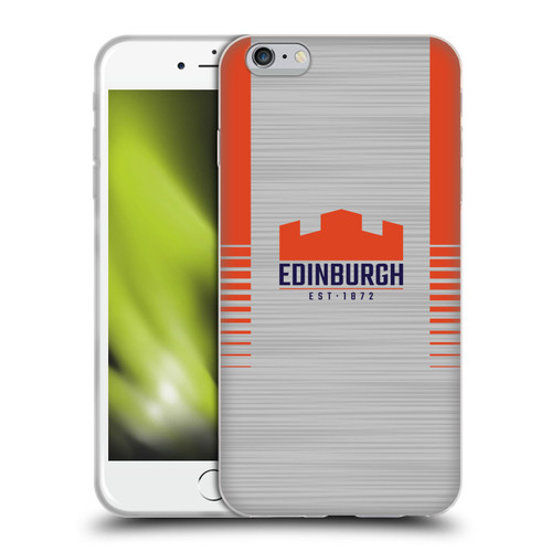 Edinburgh Rugby 2023/24 Crest Kit Away Soft Gel Case for Apple iPhone 6 Plus / iPhone 6s Plus