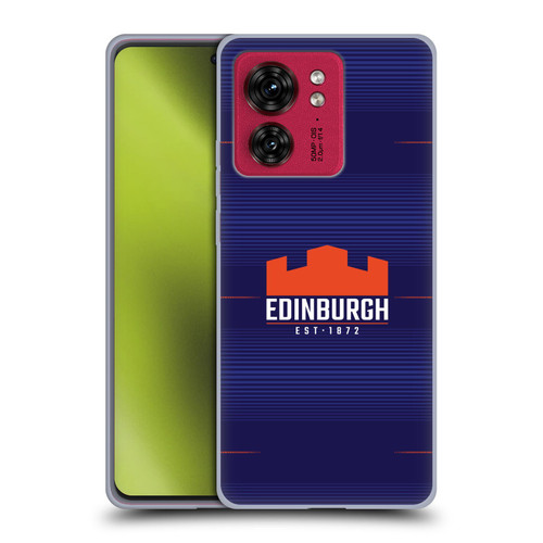 Edinburgh Rugby 2023/24 Crest Kit Home Soft Gel Case for Motorola Moto Edge 40