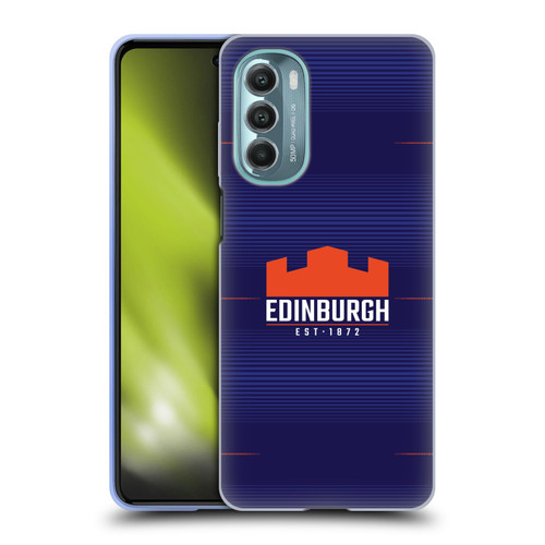 Edinburgh Rugby 2023/24 Crest Kit Home Soft Gel Case for Motorola Moto G Stylus 5G (2022)