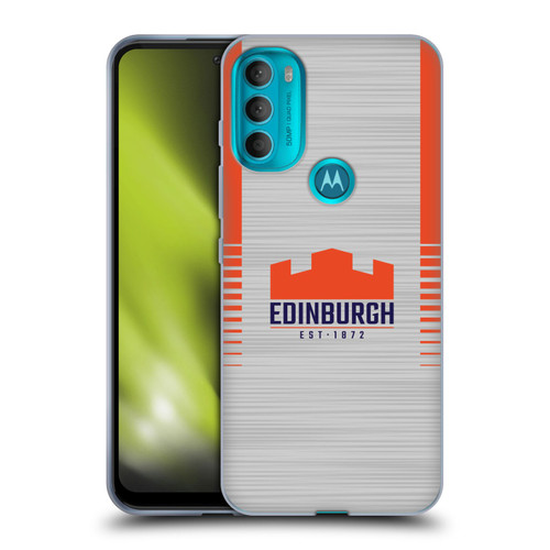 Edinburgh Rugby 2023/24 Crest Kit Away Soft Gel Case for Motorola Moto G71 5G