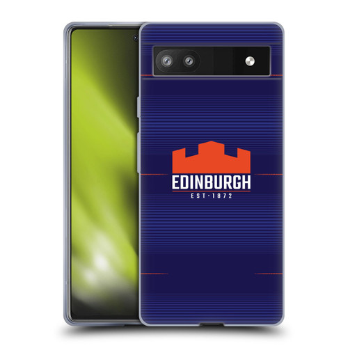 Edinburgh Rugby 2023/24 Crest Kit Home Soft Gel Case for Google Pixel 6a