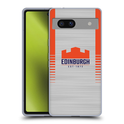 Edinburgh Rugby 2023/24 Crest Kit Away Soft Gel Case for Google Pixel 7a