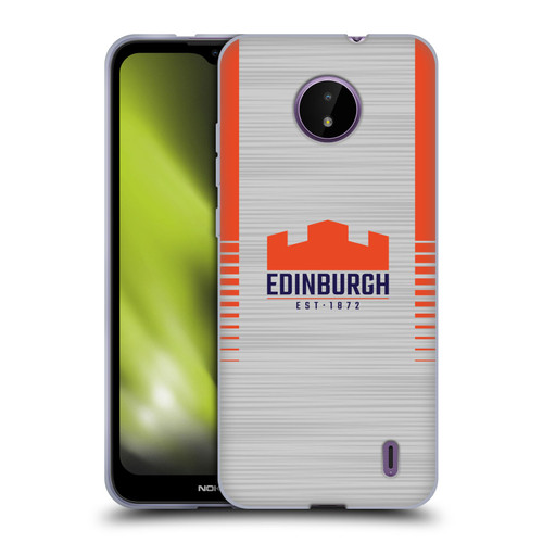 Edinburgh Rugby 2023/24 Crest Kit Away Soft Gel Case for Nokia C10 / C20