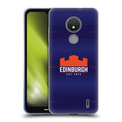 Edinburgh Rugby 2023/24 Crest Kit Home Soft Gel Case for Nokia C21