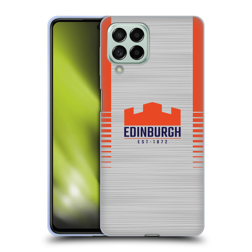 Edinburgh Rugby 2023/24 Crest Kit Away Soft Gel Case for Samsung Galaxy M53 (2022)