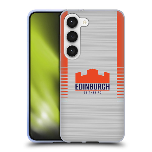 Edinburgh Rugby 2023/24 Crest Kit Away Soft Gel Case for Samsung Galaxy S23 5G