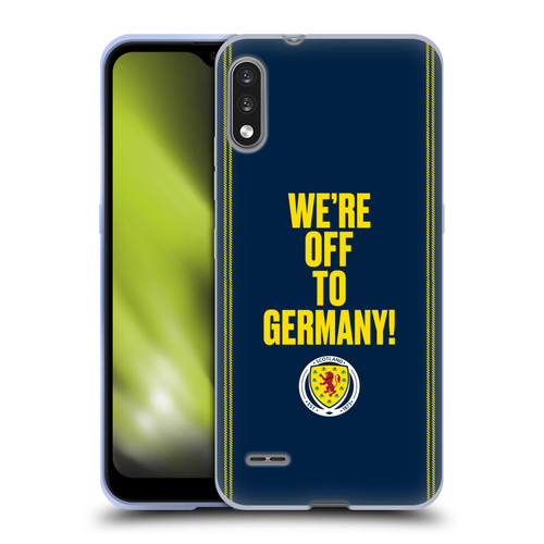Scotland National Football Team Graphics We're Off To Germany Soft Gel Case for LG K22