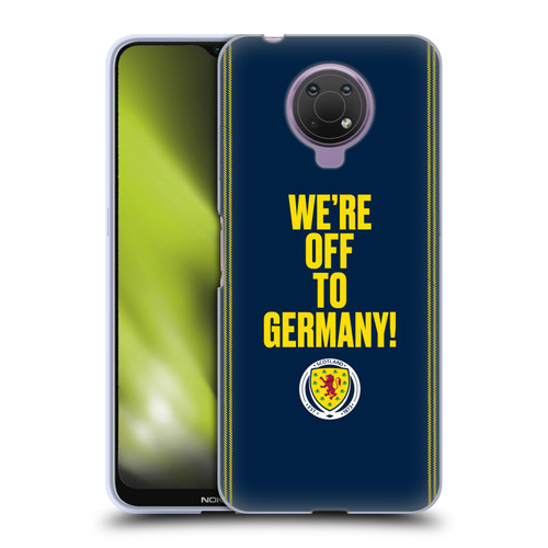 Scotland National Football Team Graphics We're Off To Germany Soft Gel Case for Nokia G10