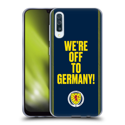 Scotland National Football Team Graphics We're Off To Germany Soft Gel Case for Samsung Galaxy A50/A30s (2019)