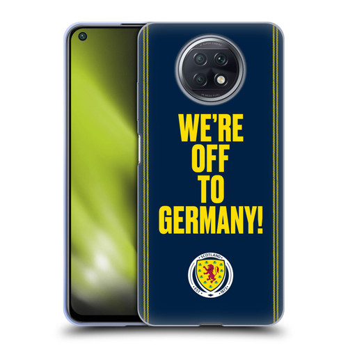 Scotland National Football Team Graphics We're Off To Germany Soft Gel Case for Xiaomi Redmi Note 9T 5G