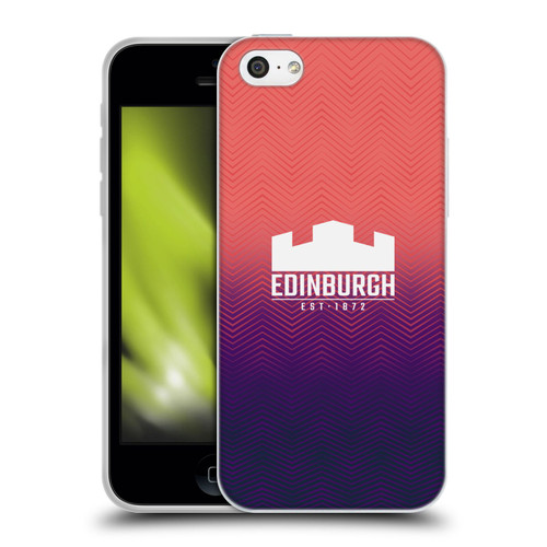 Edinburgh Rugby Graphic Art Training Soft Gel Case for Apple iPhone 5c