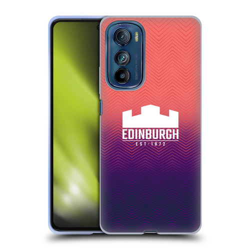 Edinburgh Rugby Graphic Art Training Soft Gel Case for Motorola Edge 30