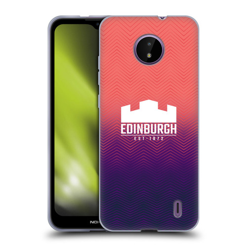 Edinburgh Rugby Graphic Art Training Soft Gel Case for Nokia C10 / C20