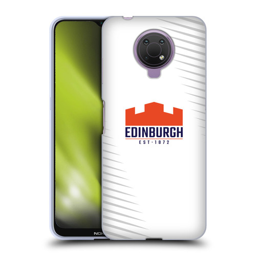 Edinburgh Rugby Graphic Art White Logo Soft Gel Case for Nokia G10