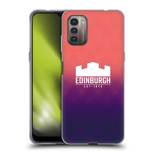Edinburgh Rugby Graphic Art Training Soft Gel Case for Nokia G11 / G21