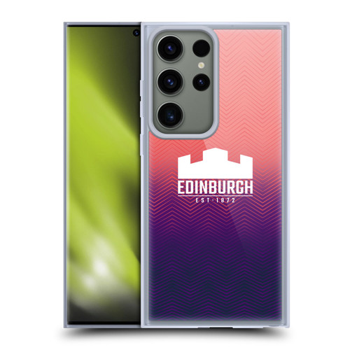 Edinburgh Rugby Graphic Art Training Soft Gel Case for Samsung Galaxy S23 Ultra 5G