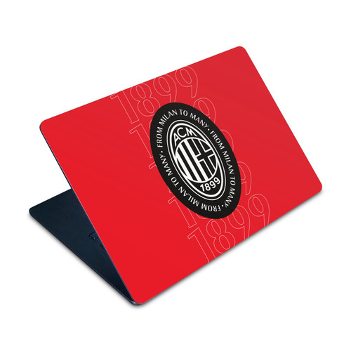 AC Milan Art 1899 Black Logo Vinyl Sticker Skin Decal Cover for Apple MacBook Air 15" M2/A3448 2023/2026