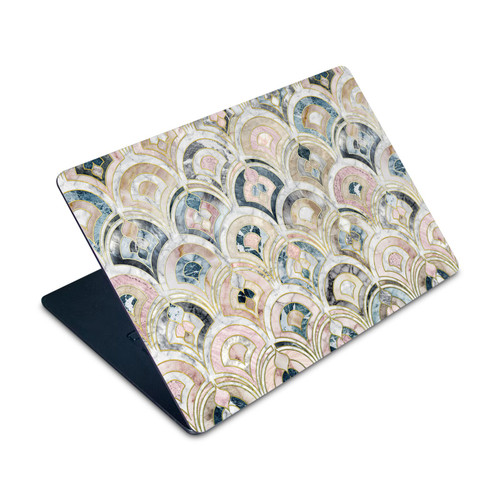 Micklyn Le Feuvre Marble Patterns Art Deco Tiles In Soft Pastels Vinyl Sticker Skin Decal Cover for Apple MacBook Air 15" M2/A3448 2023/2026