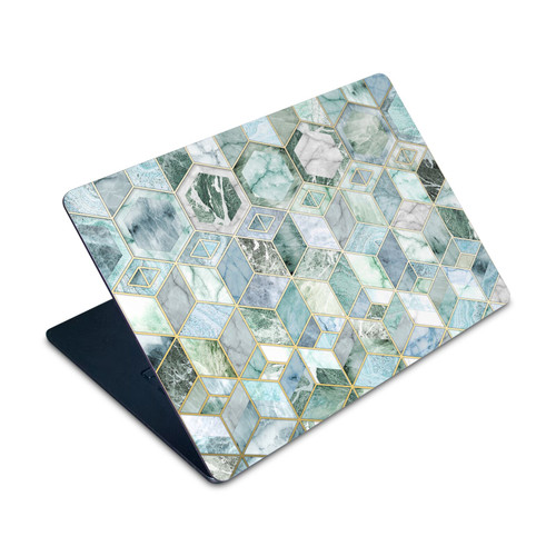 Micklyn Le Feuvre Marble Patterns Jade Honeycomb Vinyl Sticker Skin Decal Cover for Apple MacBook Air 15" M2 2023 