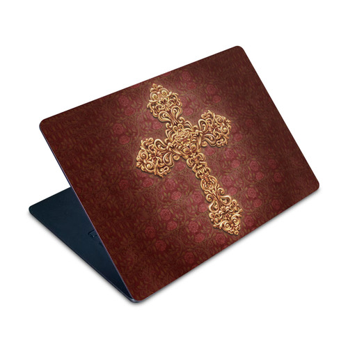Brigid Ashwood Crosses Nouveau Vinyl Sticker Skin Decal Cover for Apple MacBook Air 15" M2 2023 