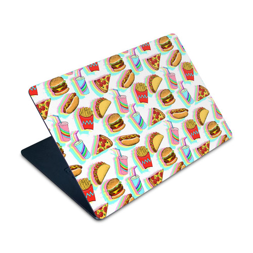 Micklyn Le Feuvre Patterns 2 Rainbow Fast Food Vinyl Sticker Skin Decal Cover for Apple MacBook Air 15" M2 2023 