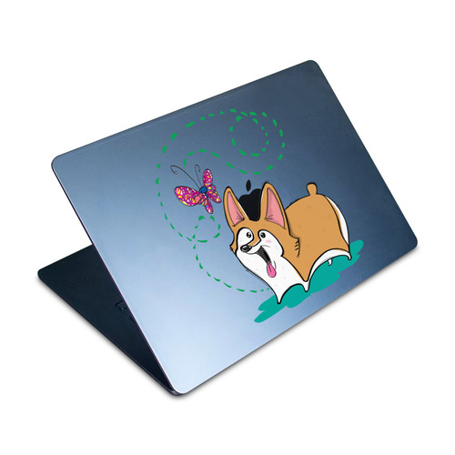 Grace Illustration Dogs Corgi Vinyl Sticker Skin Decal Cover for Apple MacBook Air 15" M2 2023 