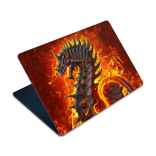 Christos Karapanos Dragons 2 Fire Vinyl Sticker Skin Decal Cover for Apple MacBook Air 15" M2 2023 