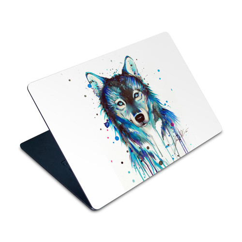 Pixie Cold Animals Ice Wolf Vinyl Sticker Skin Decal Cover for Apple MacBook Air 15" M2/A3448 2023/2026