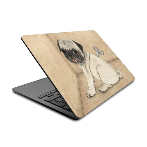 Barruf Dogs Pug Toy Vinyl Sticker Skin Decal Cover for Apple MacBook Air 13.6" A2681 (2022)