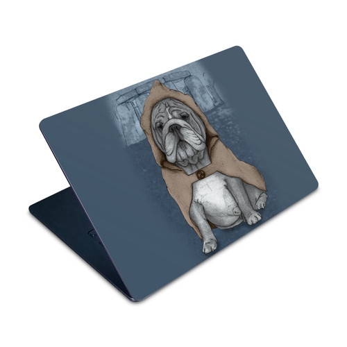 Barruf Dogs English Bulldog Vinyl Sticker Skin Decal Cover for Apple MacBook Air 15" M2 2023 