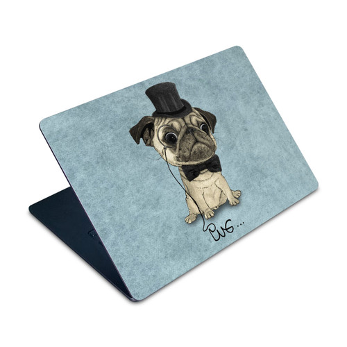 Barruf Dogs Gentle Pug Vinyl Sticker Skin Decal Cover for Apple MacBook Air 15" M2 2023 