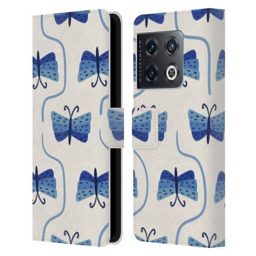 Gabriela Thomeu Art Butterfly Leather Book Wallet Case Cover For OnePlus 10 Pro