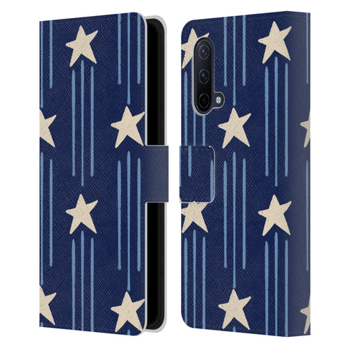 Gabriela Thomeu Art Big Dark Star Leather Book Wallet Case Cover For OnePlus Nord CE 5G